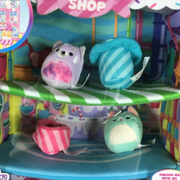 Squishmallows 12" Squishville Sweets Shop Playset With 2 Minis Priya & Tres’zure - Picture 12 of 16